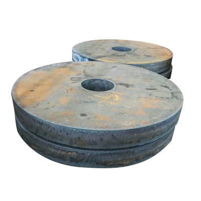 piano di acciaio al carbonio di taglio alla fiamma di CNC di 80mm Q355B intorno ai piatti di metallo