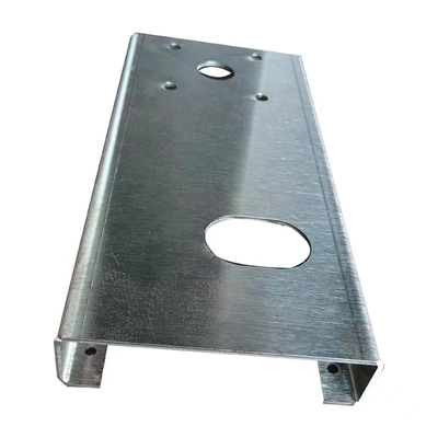 Il piatto di alluminio d'anodizzazione e del rame che piega il CNC del laser ha tagliato la lamina di metallo che elabora le parti