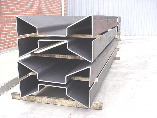fabbricazione di piegamento di Bent Carbon Steel Sheet Metal di servizio del metallo di CNC di 12mm STP