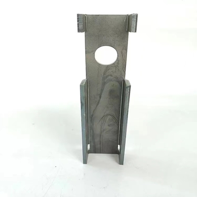 taglio di piegamento del laser della parte di montaggio della lamiera sottile del metallo di CNC di ossidazione di colore di 180mm