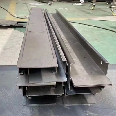 metallo di piegamento di CNC del piatto di acciaio inossidabile di 4000mm che piega taglio d'acciaio a basso tenore di carbonio del laser