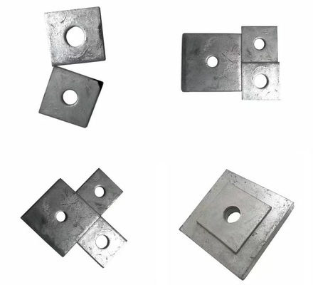 le parti incluse di acciaio inossidabile di 18mm in saldatura concreta della costruzione zincano placcato