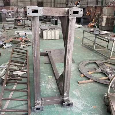 Componenti su ordinazione dell'ossatura muraria di acciaio per costruzioni edili della saldatura di acciaio di Q355B 650mm grandi