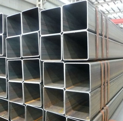 tubatura d'acciaio vuota rettangolare rettangolare galvanizzata 2mm 12000mm del tubo d'acciaio del quadrato