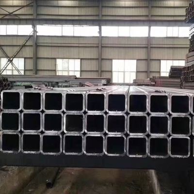 il tubo d'acciaio rettangolare galvanizzato 3mm S235JR ha saldato la metropolitana quadrata laminata a freddo