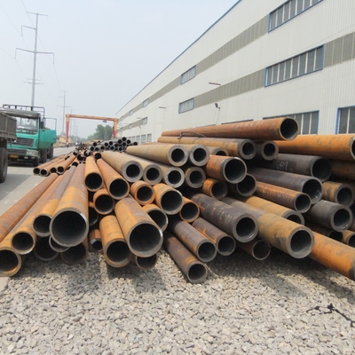 tubo rotondo 16mm ST52 Rod vuoto d'acciaio senza cuciture laminato a caldo della metropolitana del metallo di 4000mm