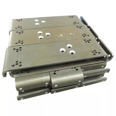 servizi di piegamento delle parti del metallo di CNC di 2mm che timbrano laser che taglia piegamento della lamiera sottile di precisione