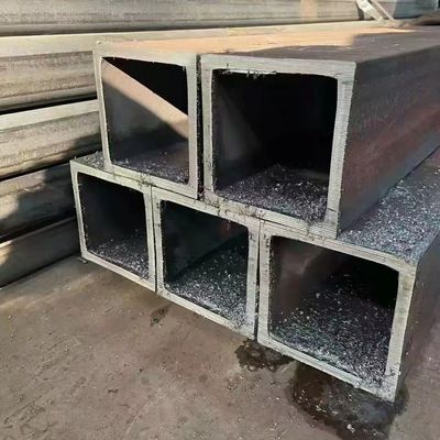 laser rettangolare di RoHS del tubo d'acciaio del quadrato nero di 200mm che taglia acciaio dolce